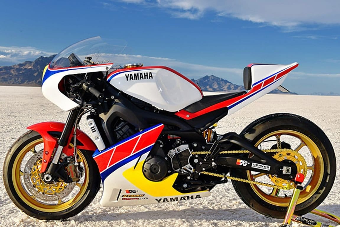 Custom Yamaha XSR900 geïnspireerd door de TZ750 - MotoMedia
